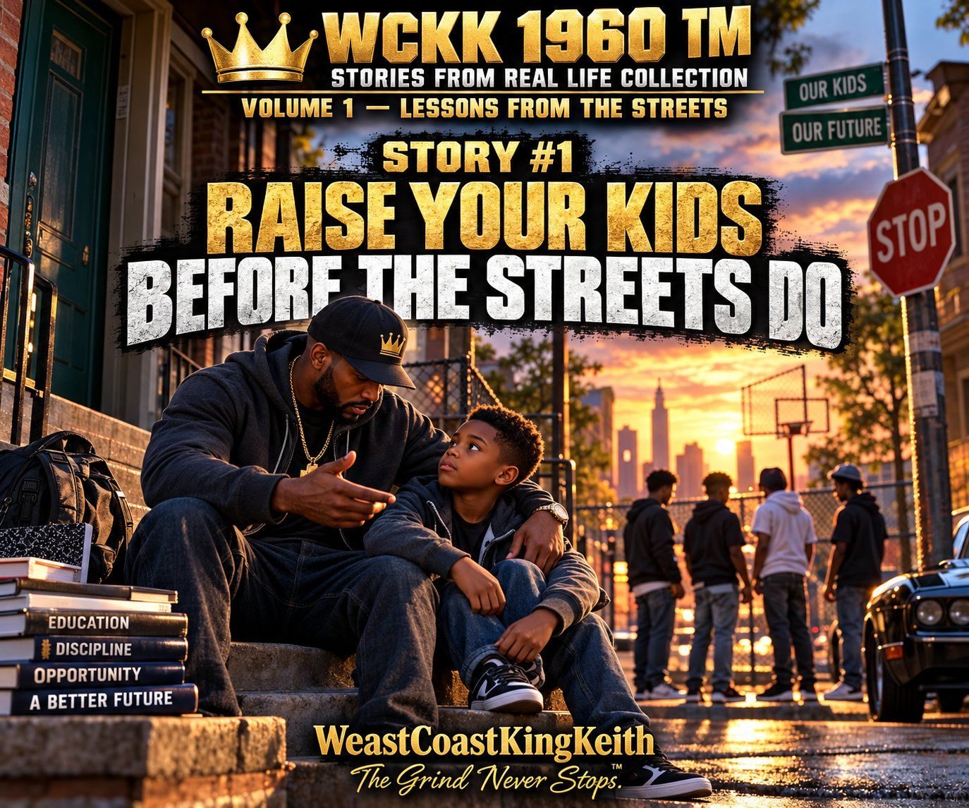 Story 1 poster: Raise Your Kids Before the Streets Do