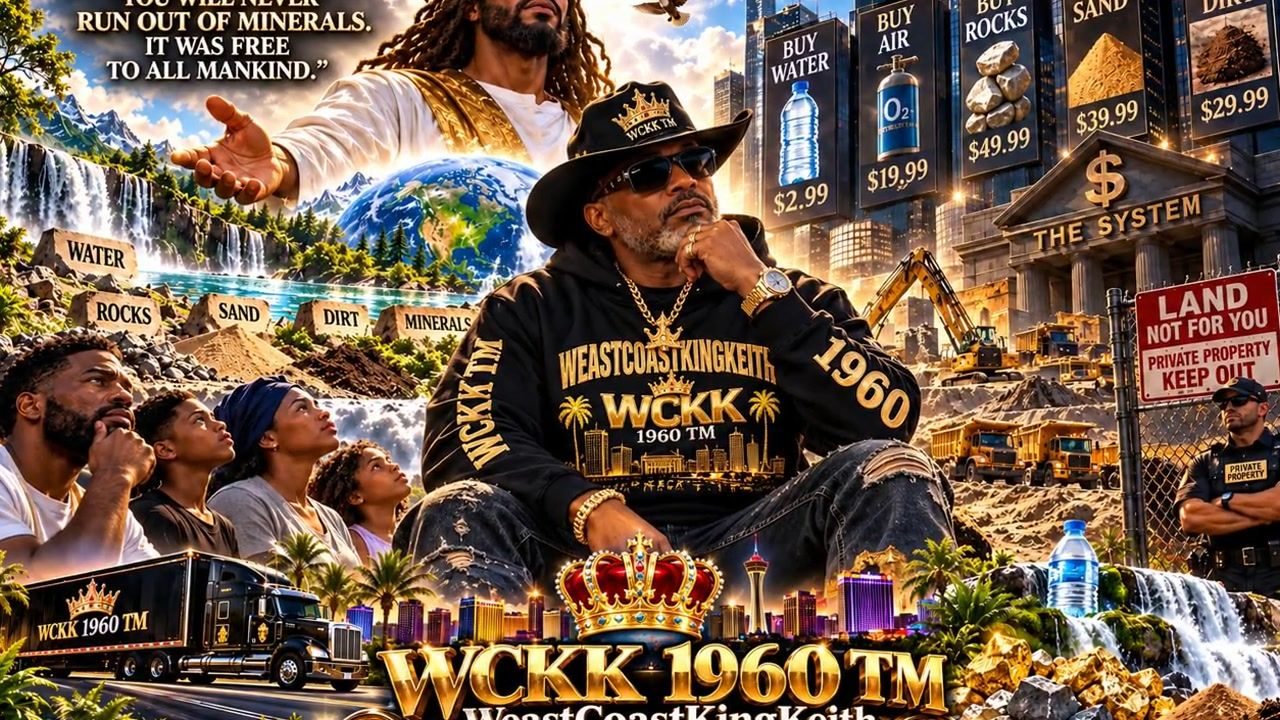 GOD MADE IT FREE music video artwork with WeastCoastKingKeith and Yahshua
