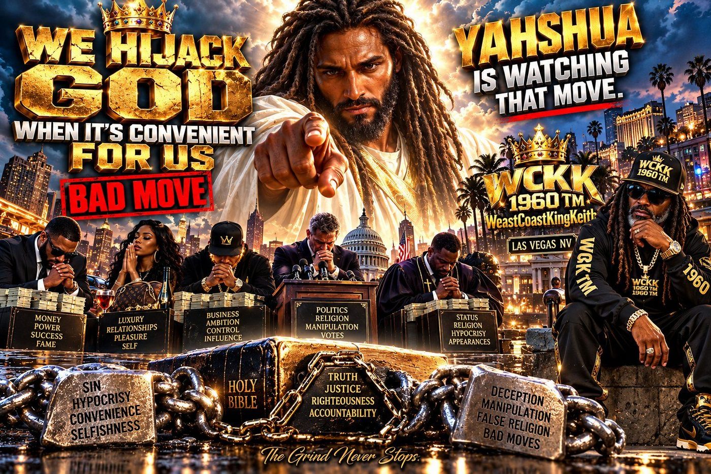 Hijacking God music video artwork
