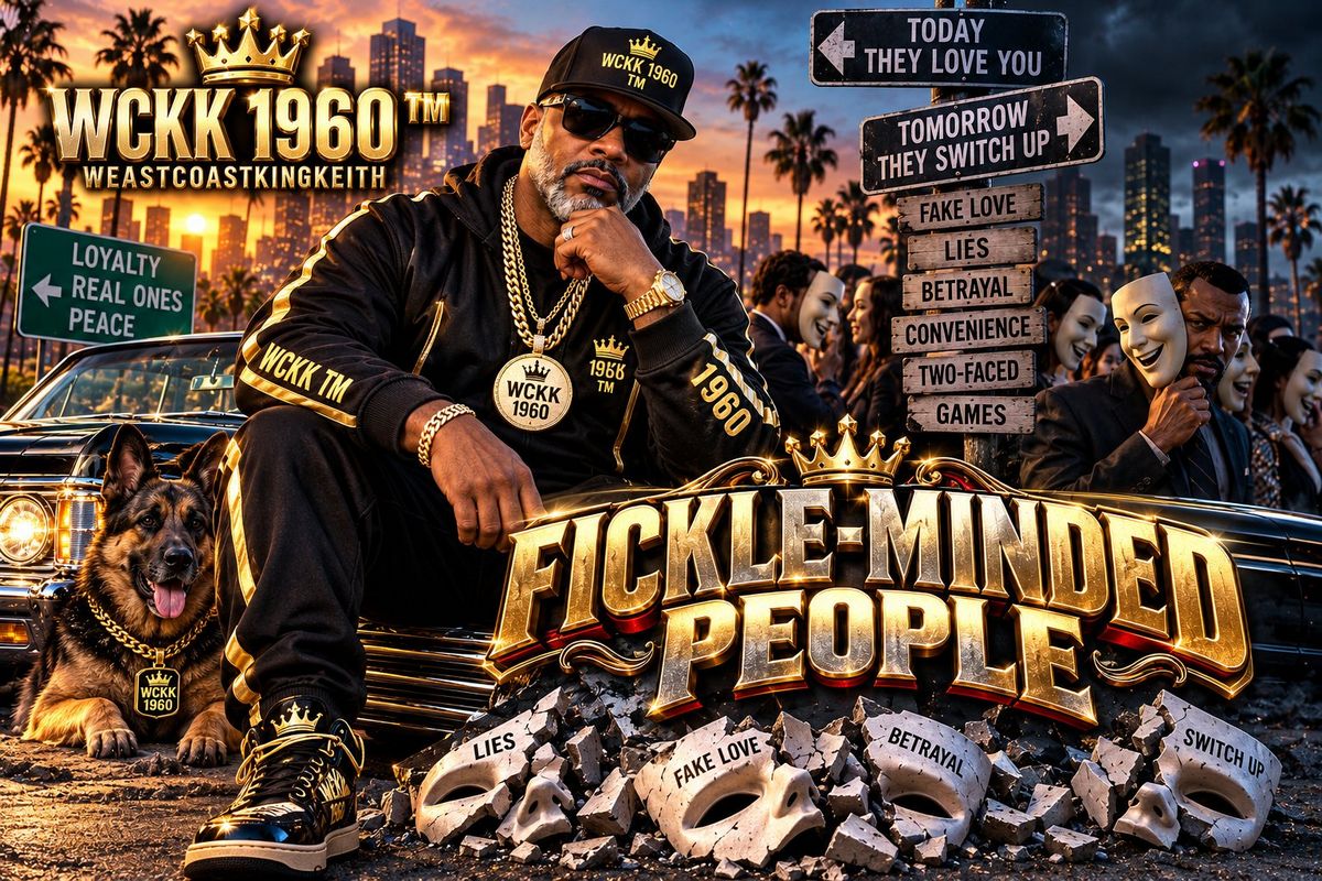 Fickle-Minded People WCKK 1960 TM message artwork variant