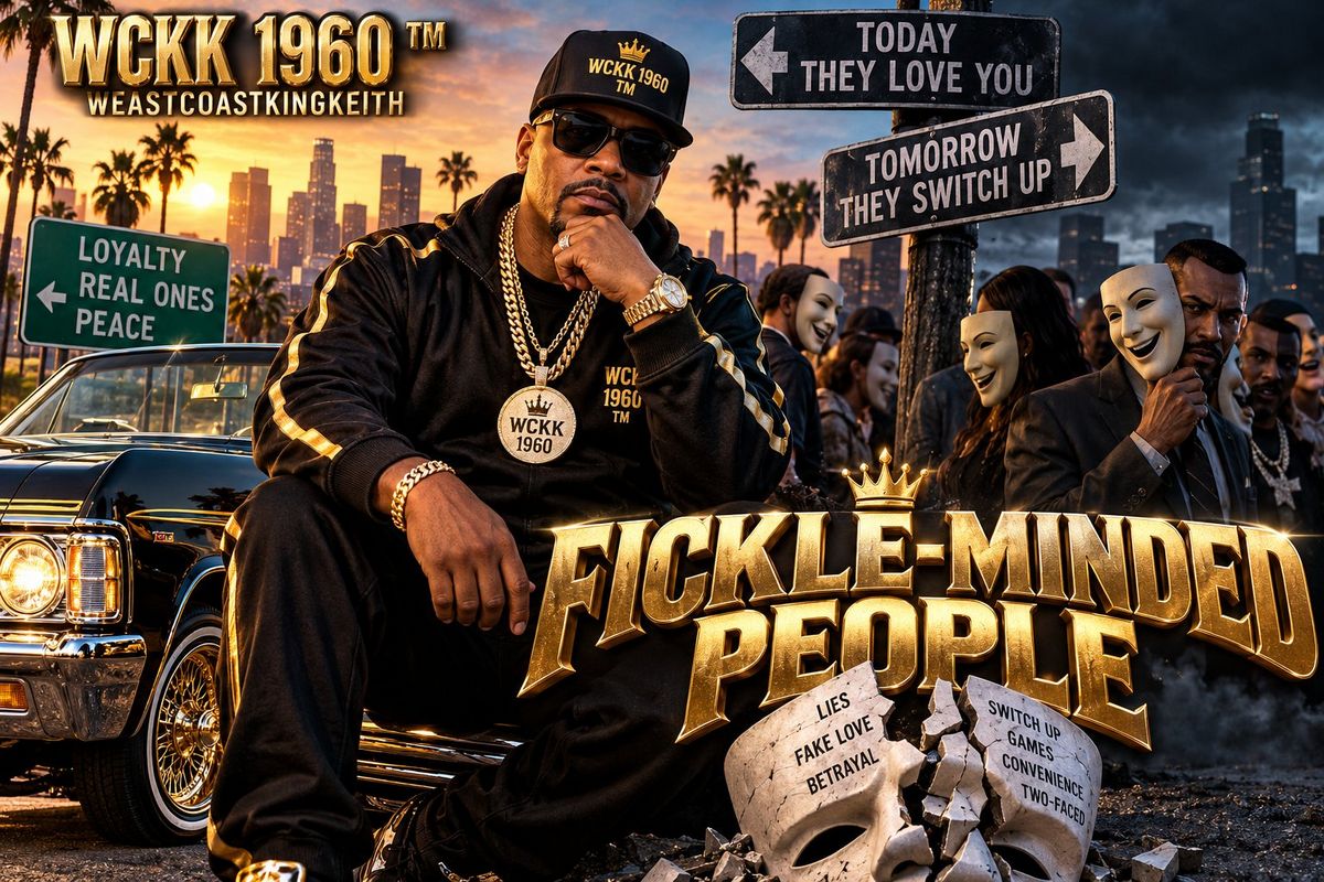 Fickle-Minded People WCKK 1960 TM message artwork