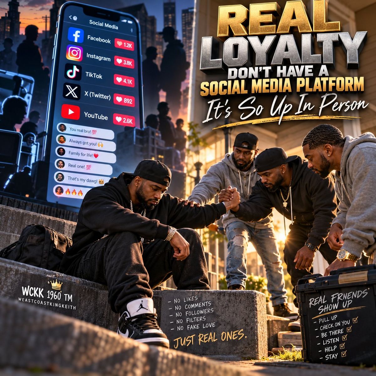 Real Loyalty WCKK 1960 TM message artwork